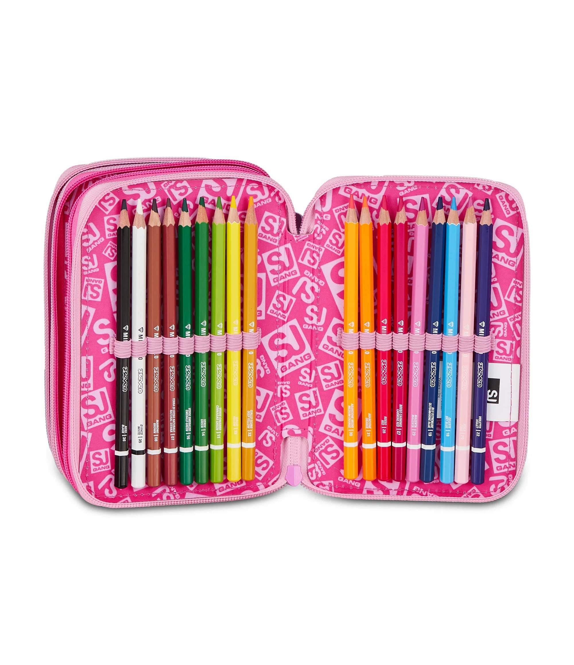 ASTUCCIO 3 ZIP - HEART BUDDY GIRL
