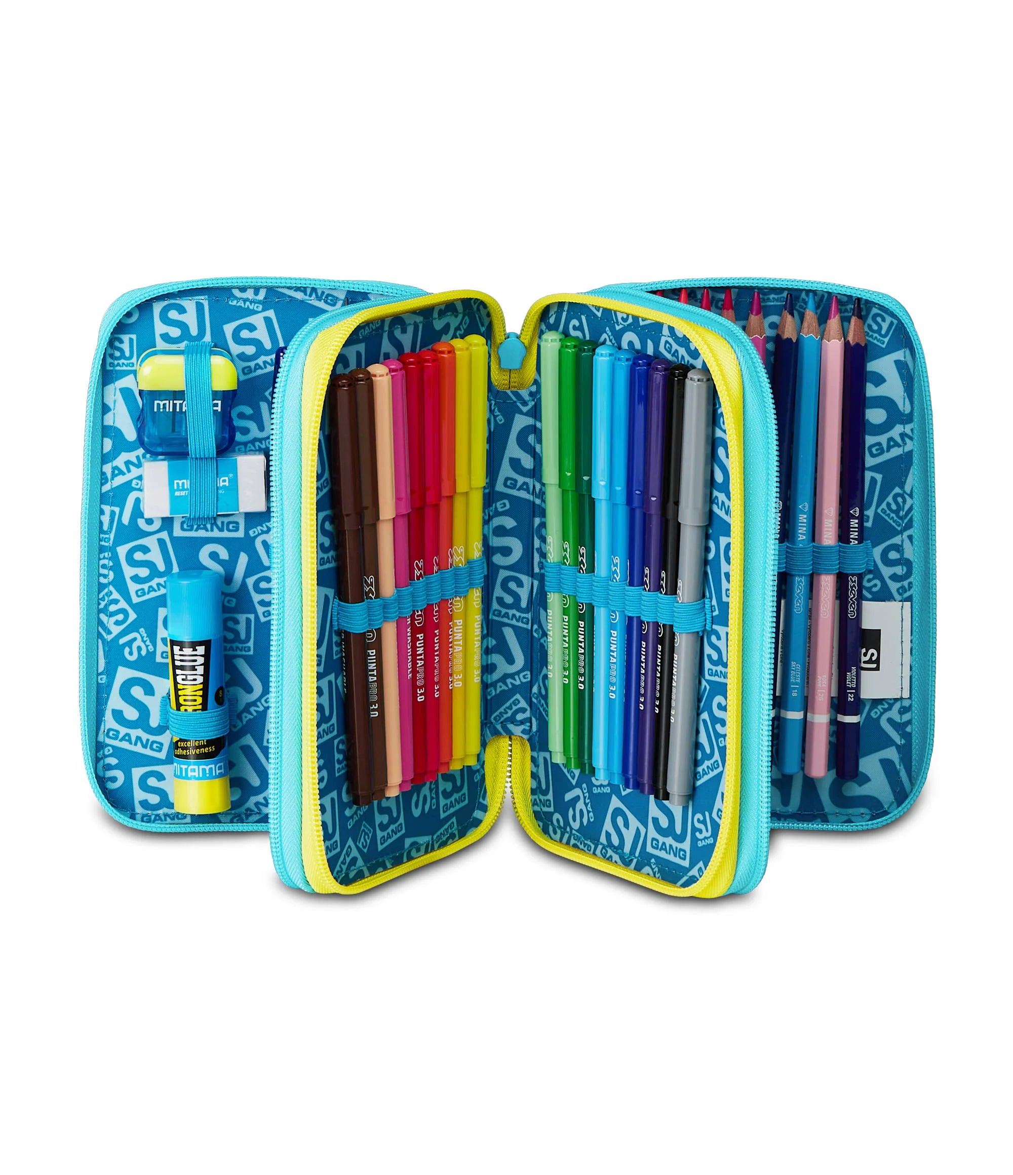 ASTUCCIO 3 ZIP - METAL DRAGON BOY SJ