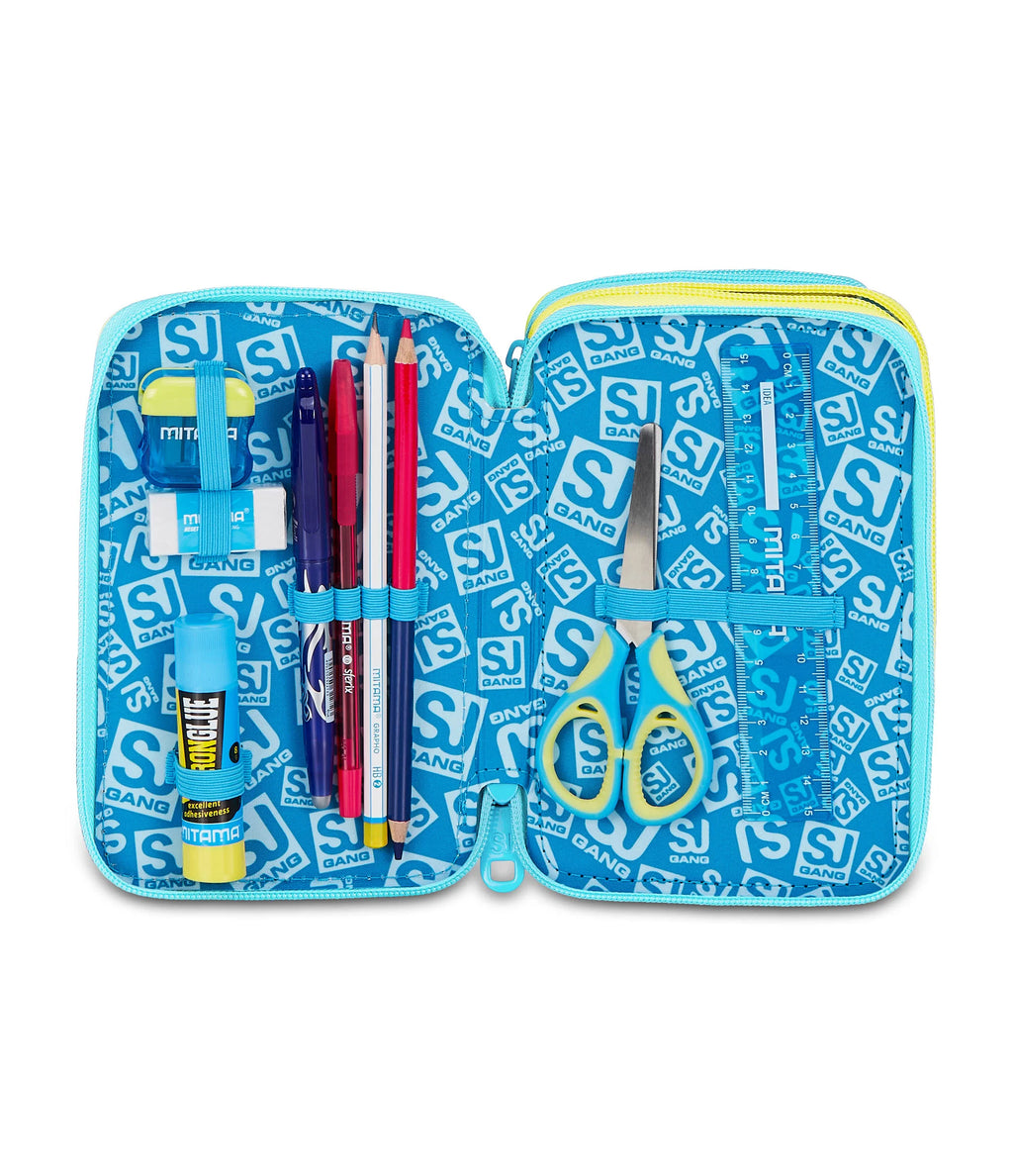 ASTUCCIO 3 ZIP - METAL DRAGON BOY SJ