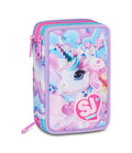 ASTUCCIO 3 ZIP - LED UNICORN GIRL SJ