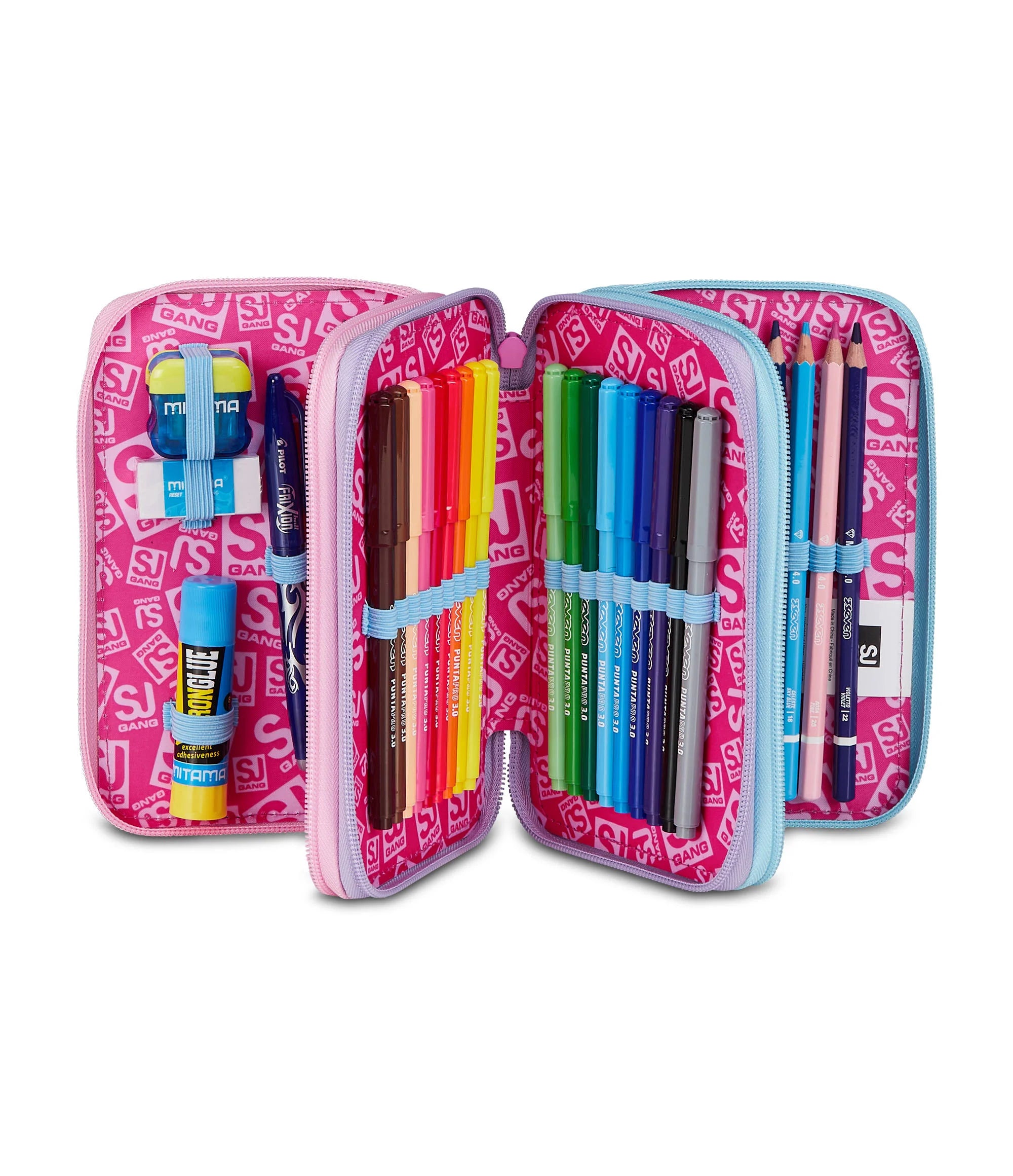 ASTUCCIO 3 ZIP - MAGICAL FANTASY GIRL SJ