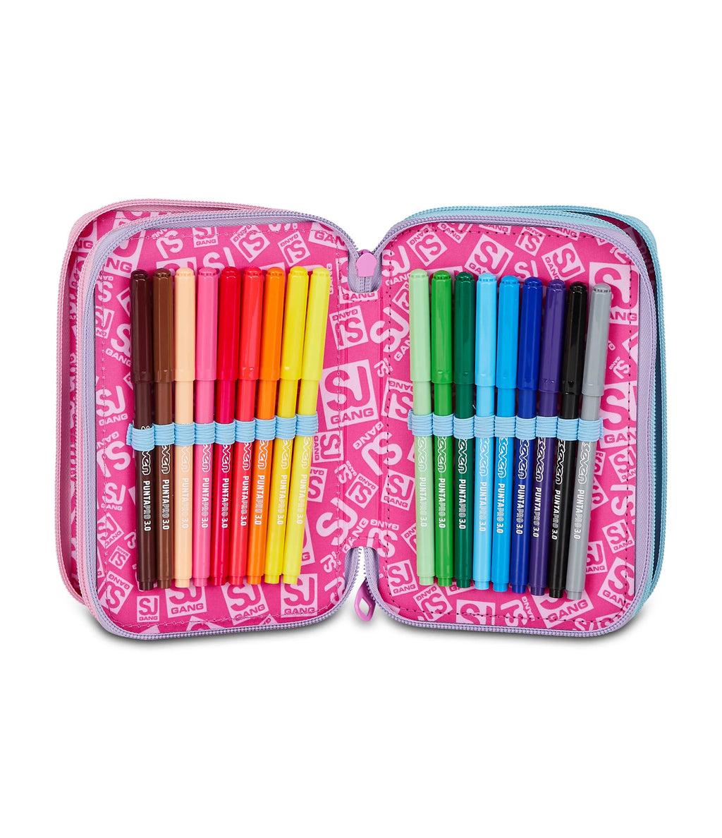 ASTUCCIO 3 ZIP - MAGICAL FANTASY GIRL SJ