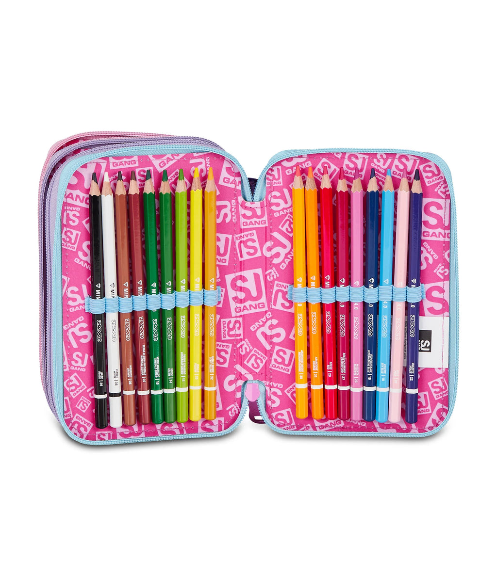 ASTUCCIO 3 ZIP - MAGICAL FANTASY GIRL SJ