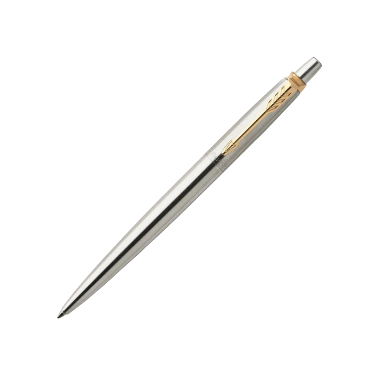 Paker jotter penna a sfera acciaio e oro