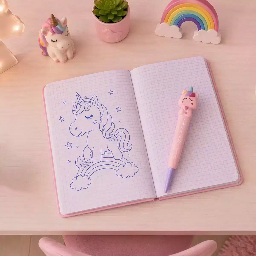Penna Squishy Unicorn - Colourbook