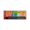 STABILO Boss Original evidenziatore - deskset con 15 pz. fluo + Pastel