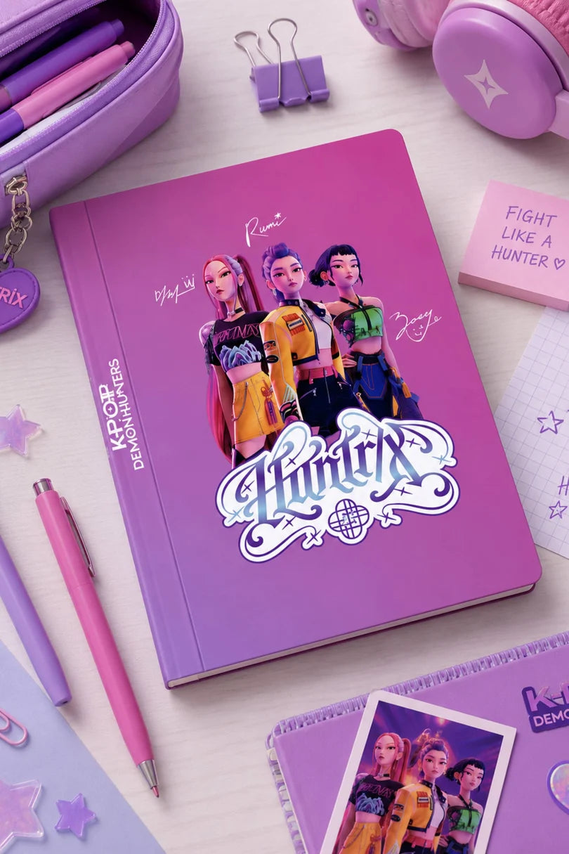 Diario Scolastico K-Pop Demon Hunters Pink