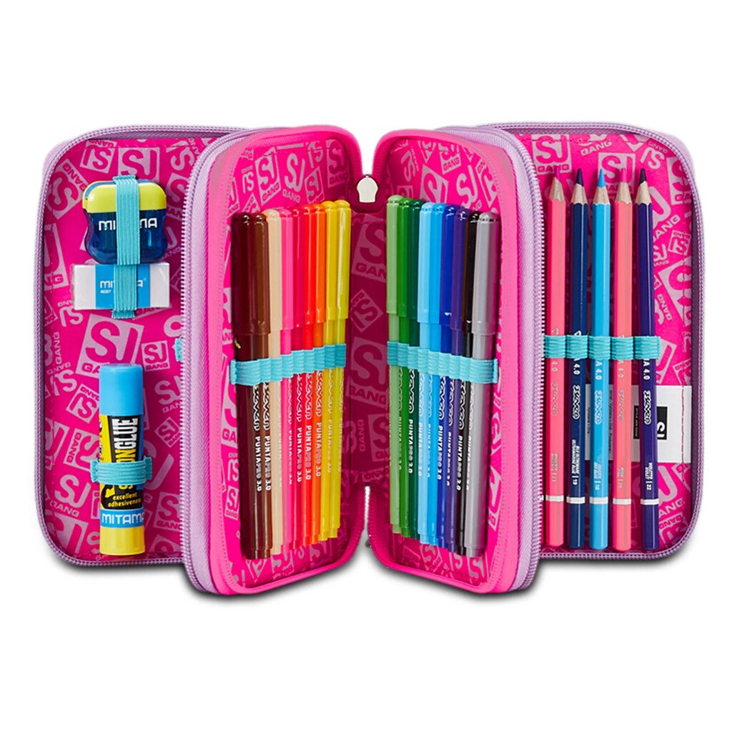 Astuccio 3 Zip Seven SJ Gang Magicance Girl