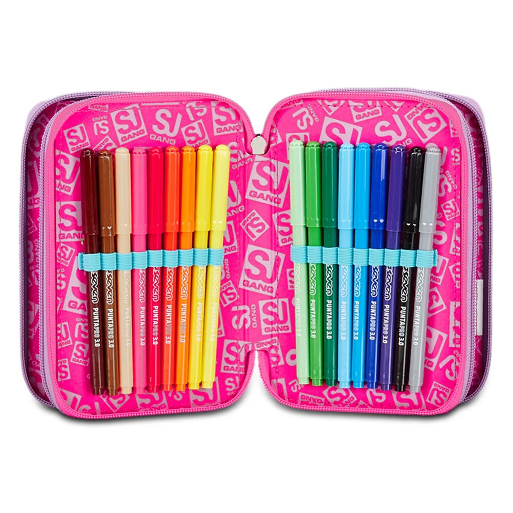 Astuccio 3 Zip Seven SJ Gang Magicance Girl