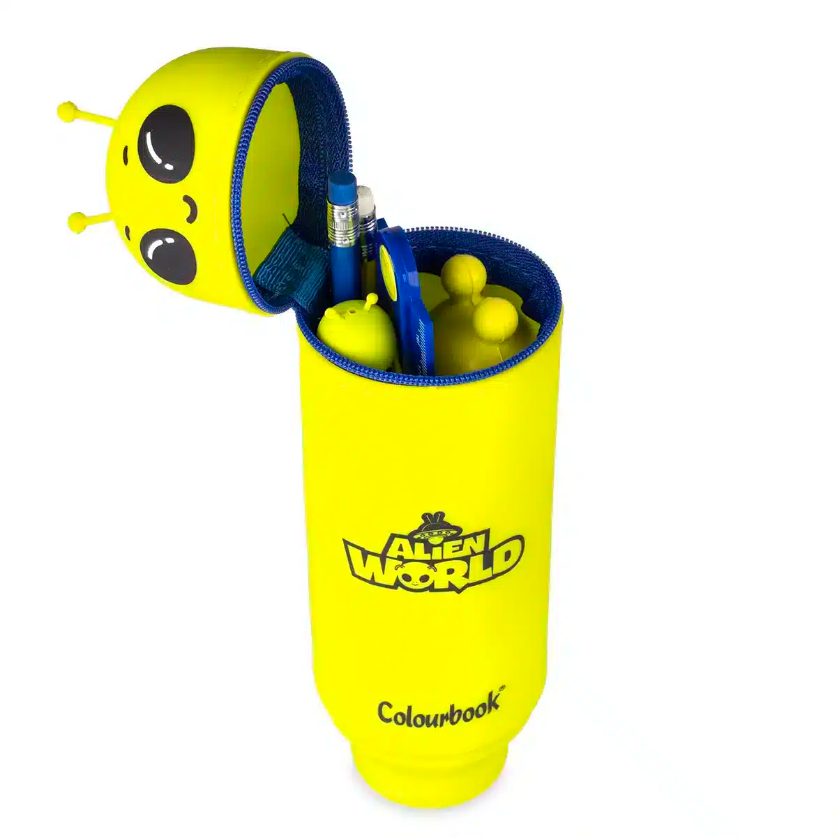 Astuccio portapenne in silicone Goommy Alien World - Colourbook