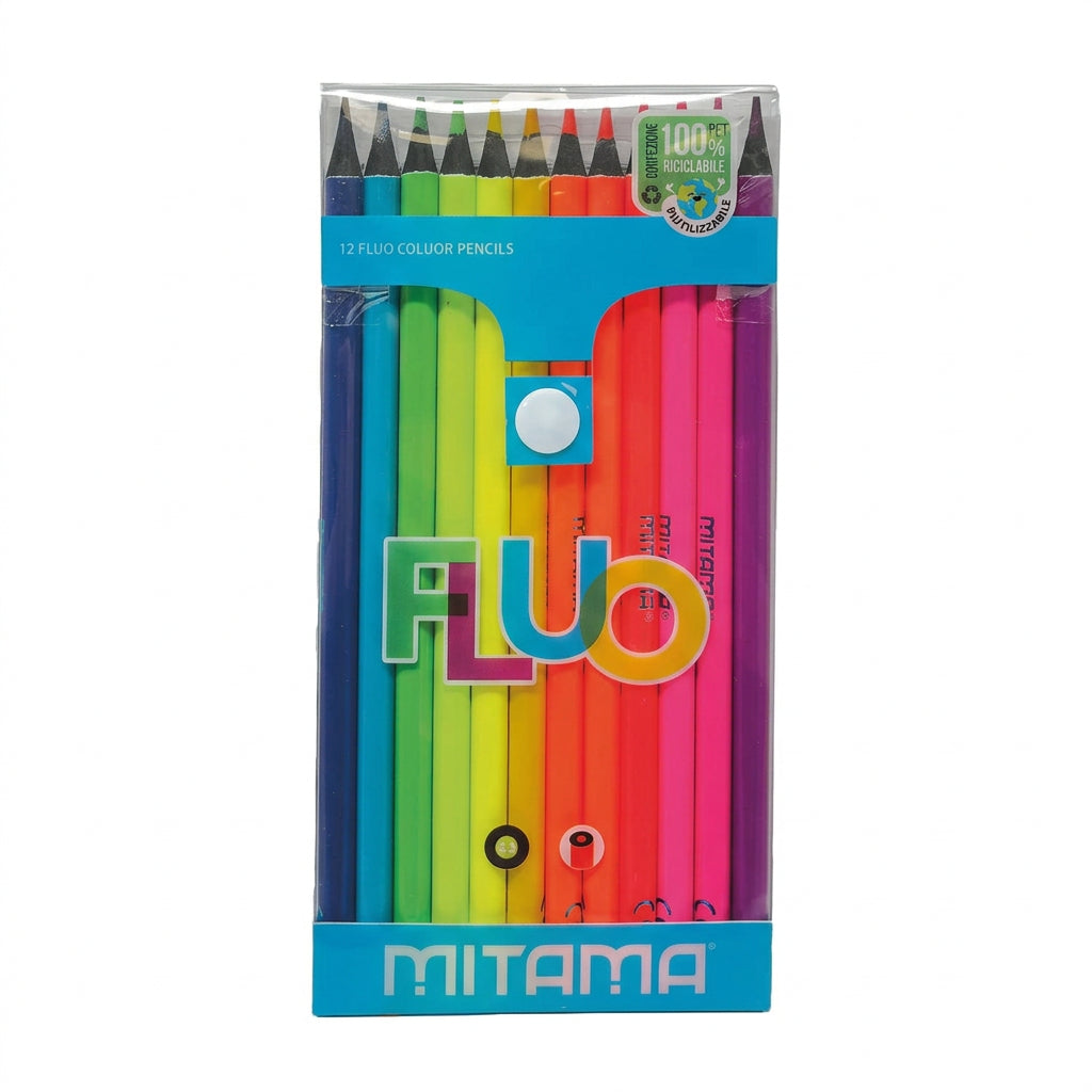 Pastelli da 12 FLUO - Mitama