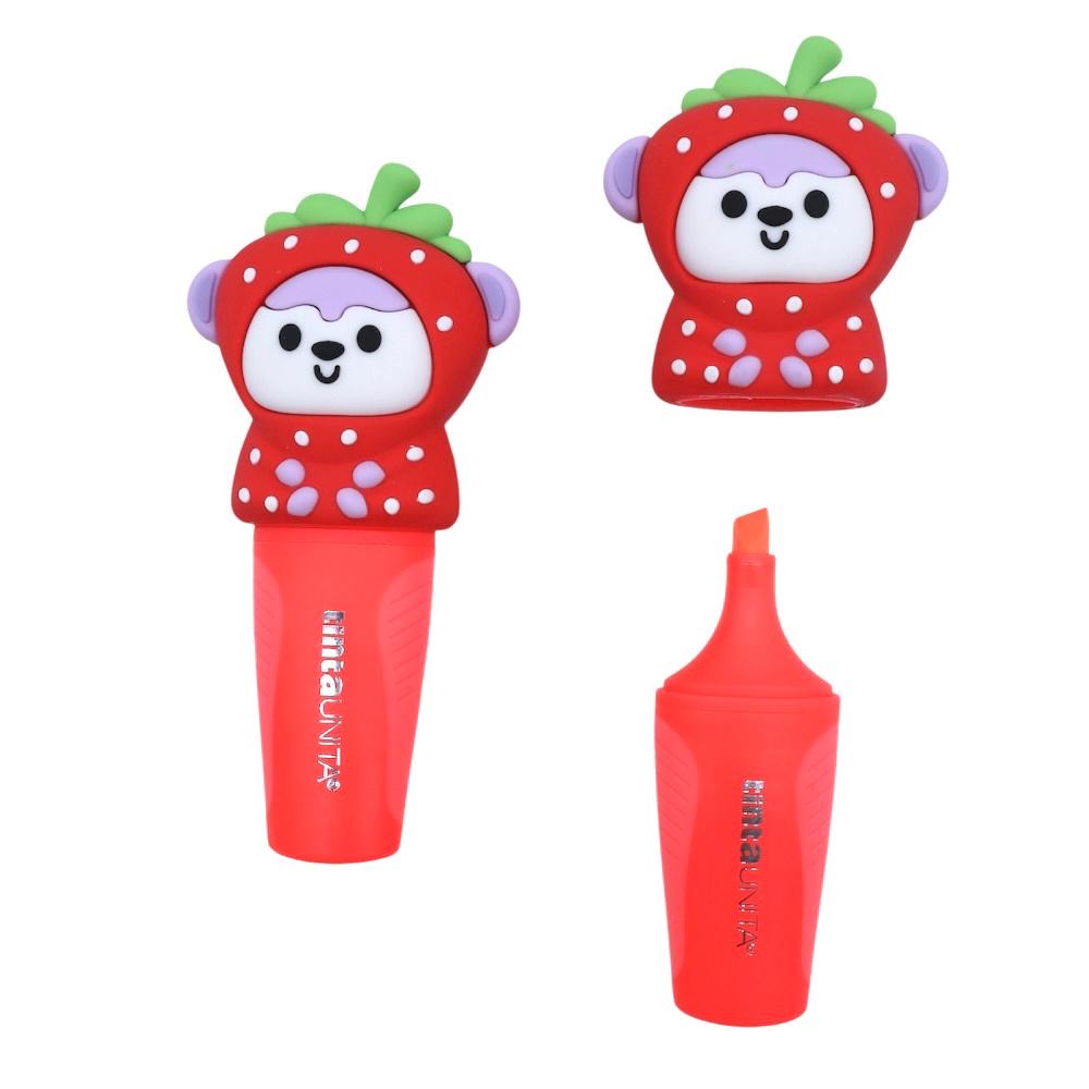 Mini Evidenziatori “Zoo Fruit Collection” – Tinta Unita