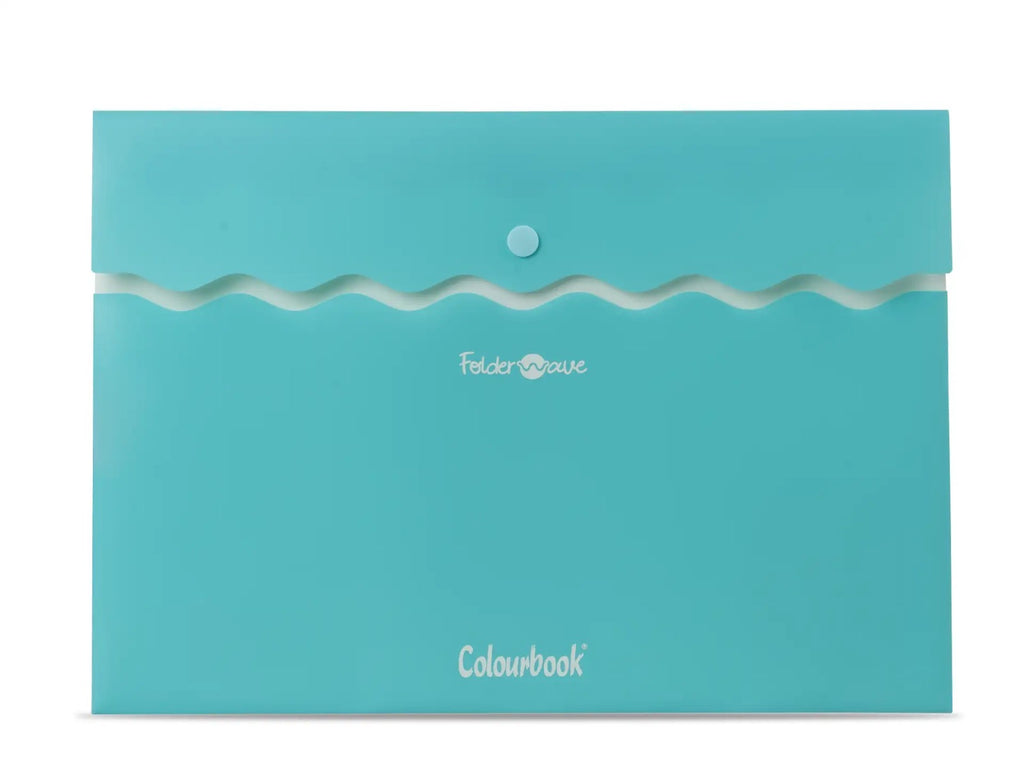 Portadocumenti A4 con bottone – Folder Wave