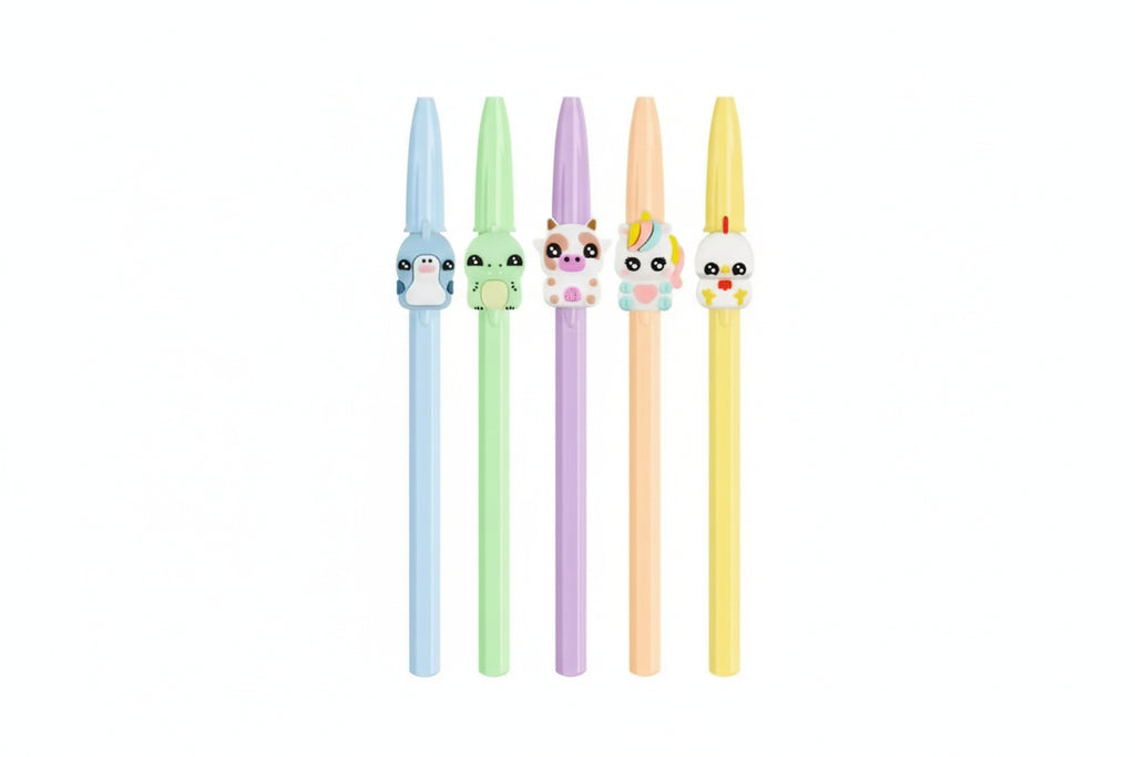 Penna Bic Cristal Smile Sweet con animaletto 3D