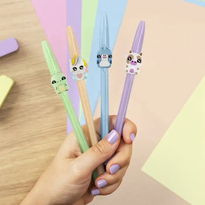 Penna Bic Cristal Smile Sweet con animaletto 3D