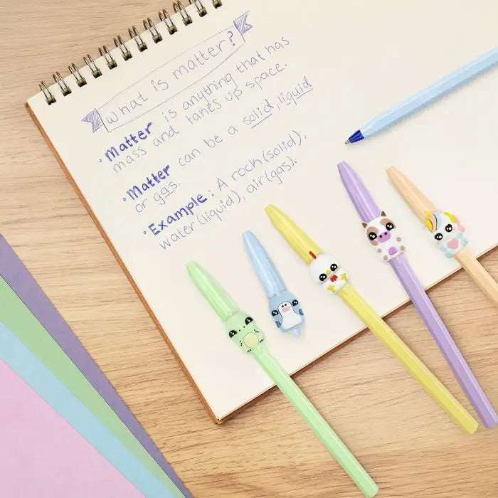 Penna Bic Cristal Smile Sweet con animaletto 3D