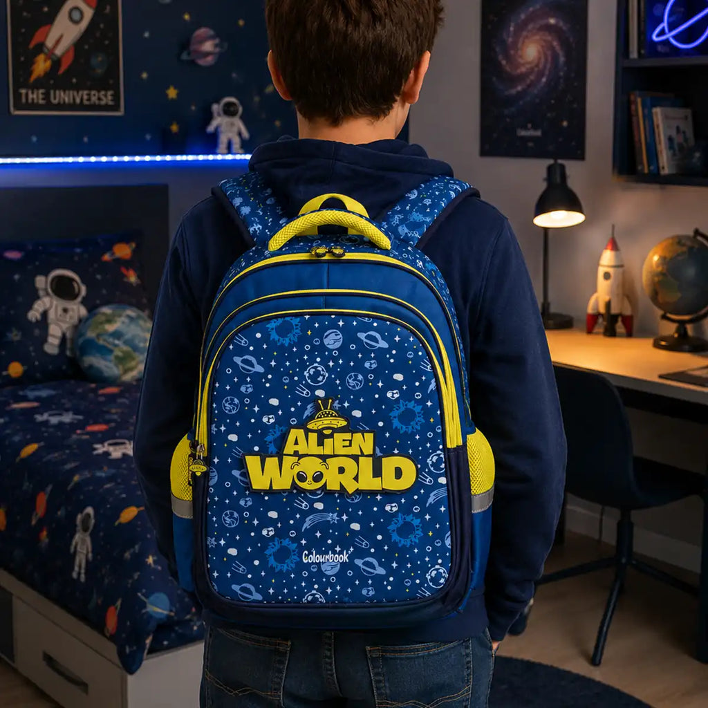 Zaino scuola Alien World - Colourbook