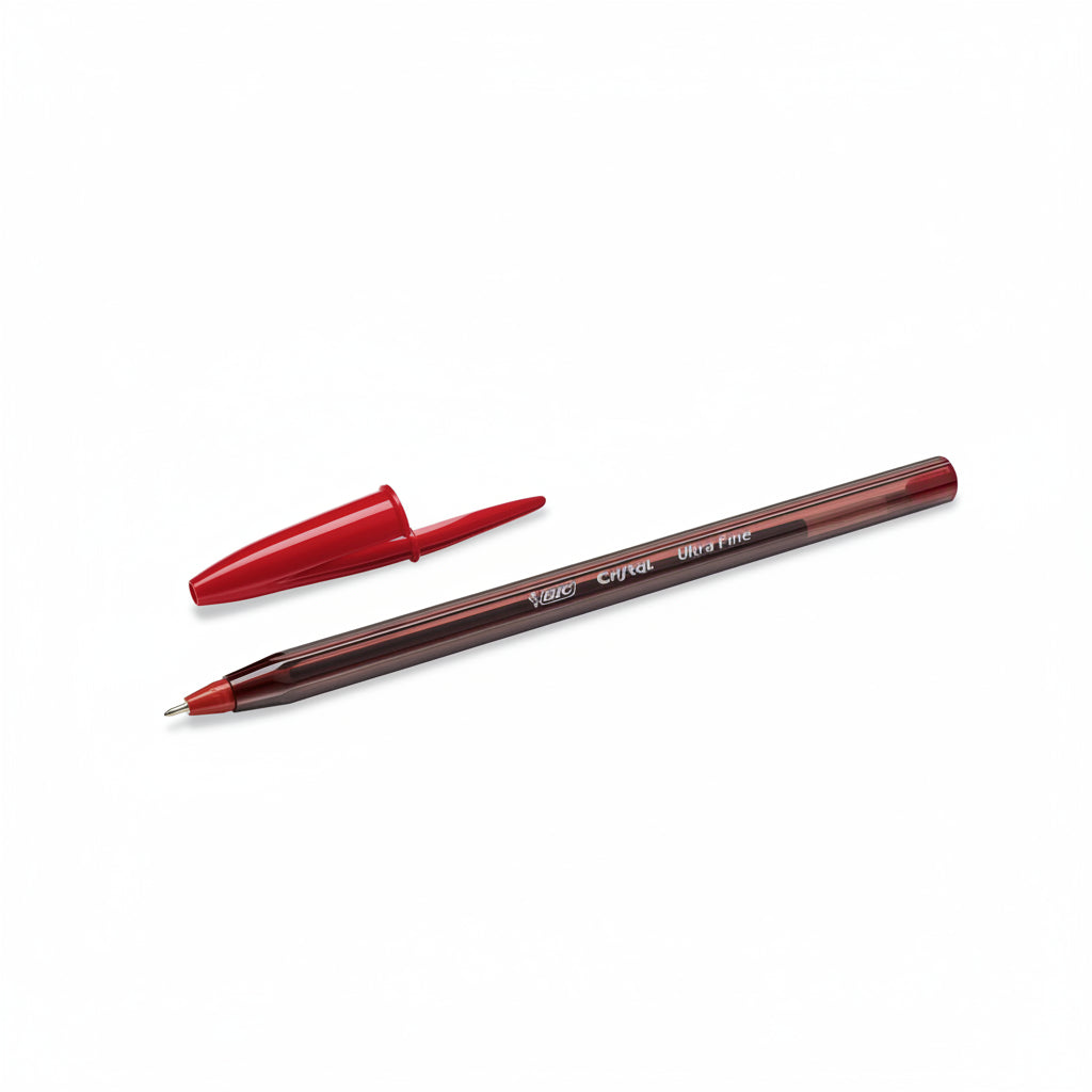 Bic Cristal Exact Ultra Fine Punta Ago -  ROSSA