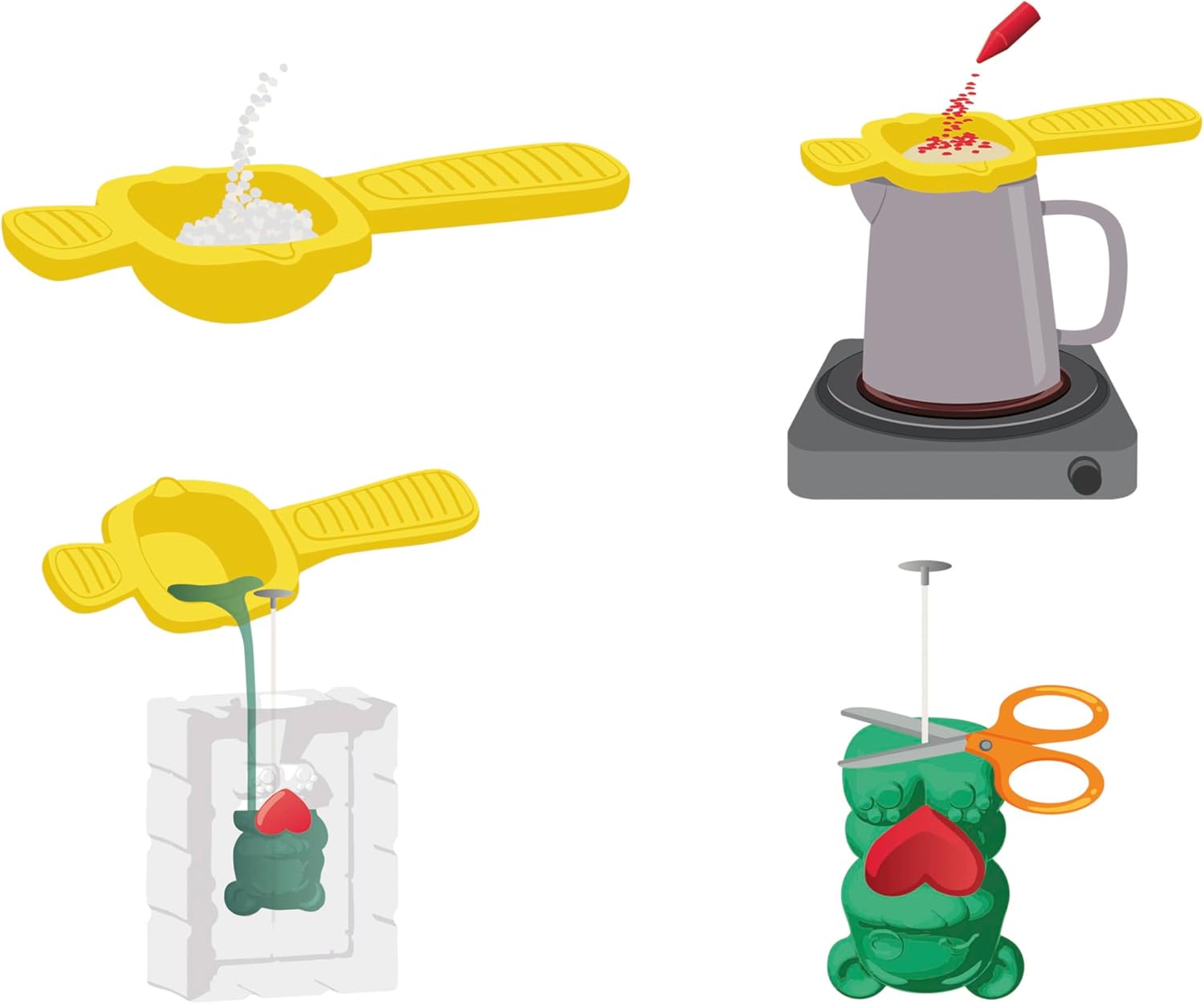 Create Your Candles - Clementoni Idea