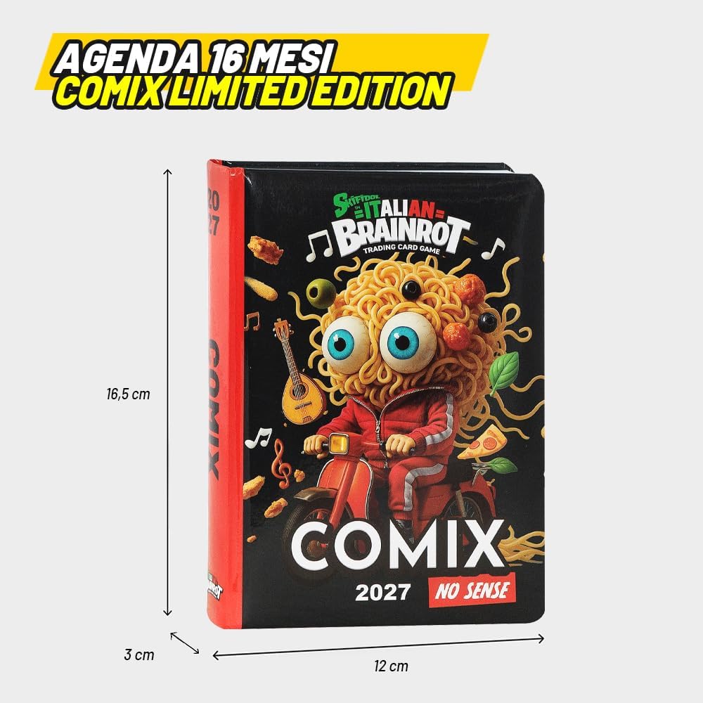 Diario Datato 2026/27 SKIFIDOL ITALIAN BRAINROT - COMIX