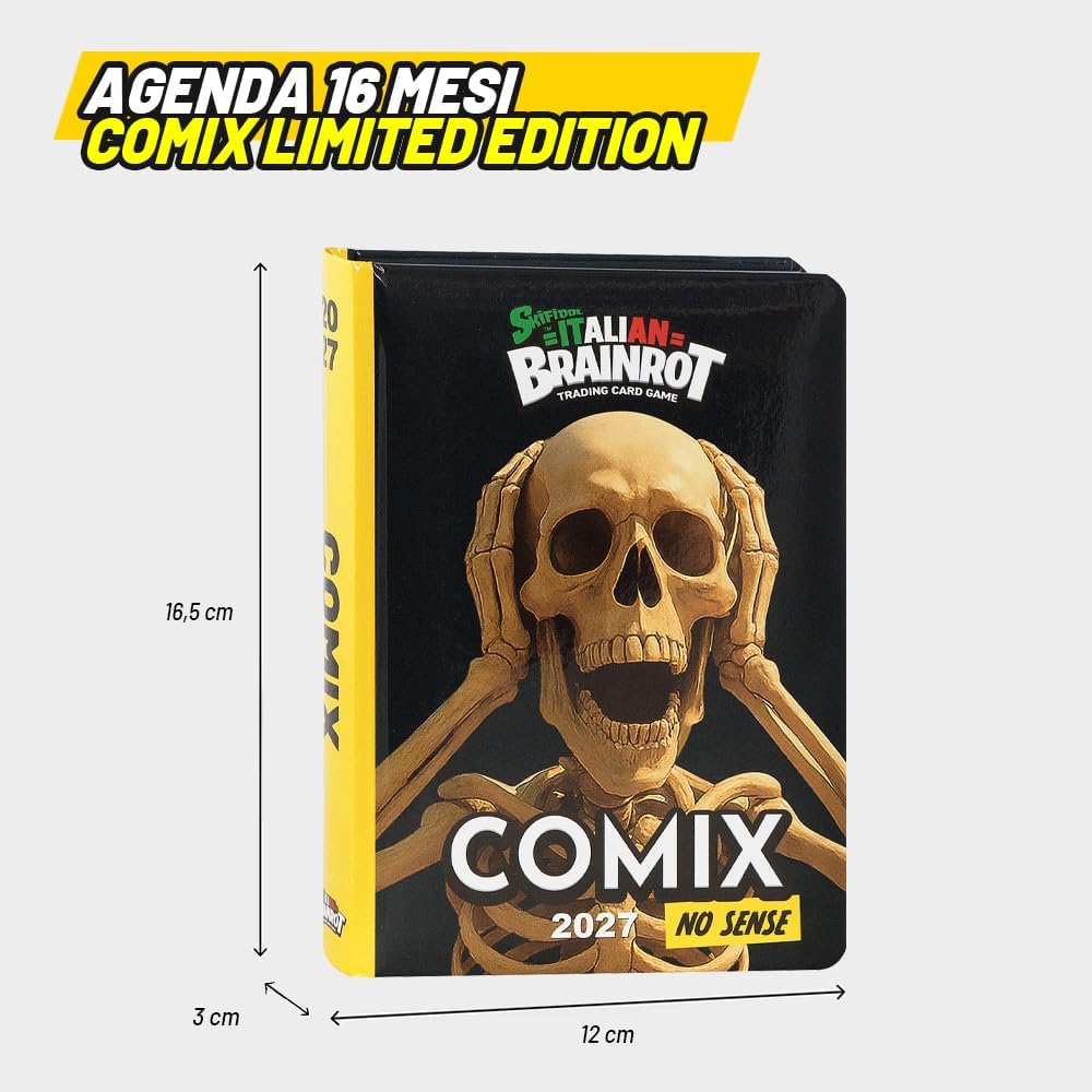 Diario Datato 2026/27 SKIFIDOL ITALIAN BRAINROT - COMIX