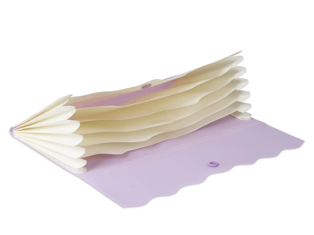 Portadocumenti 11x23cm con soffietto – Folder Wave