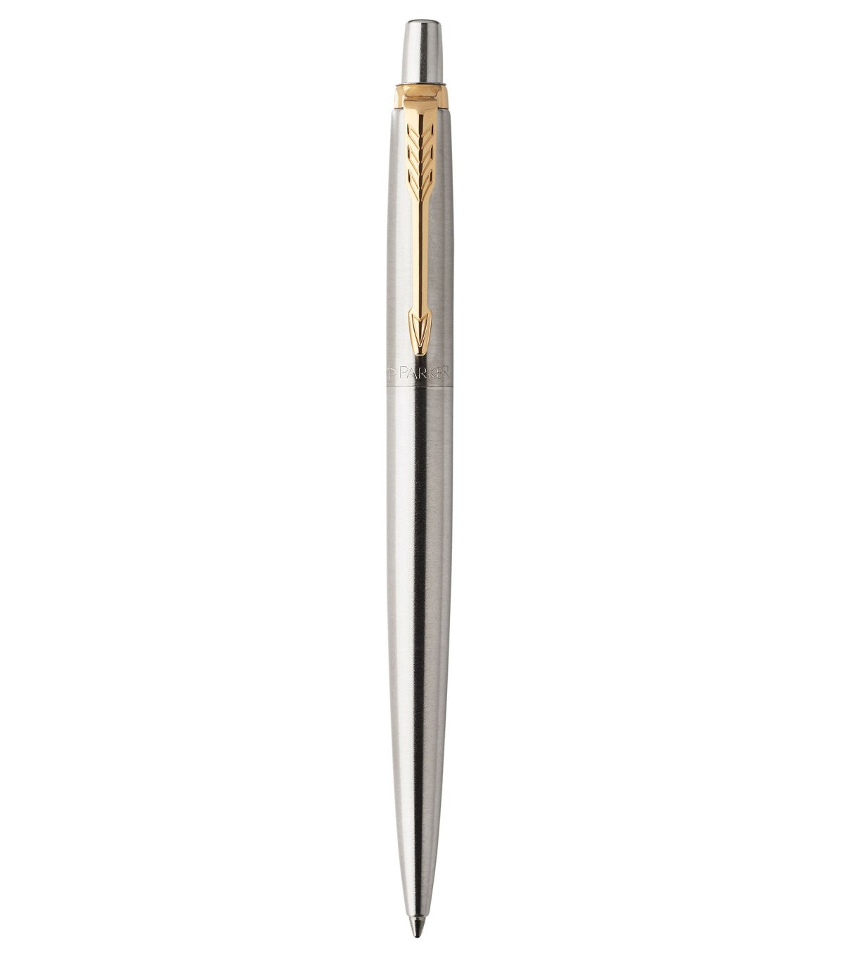 Paker jotter penna a sfera acciaio e oro