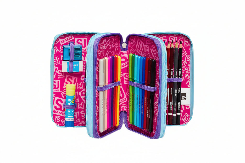 Astuccio 3 Zip Seven Big SJ Gang Uniwing Girl