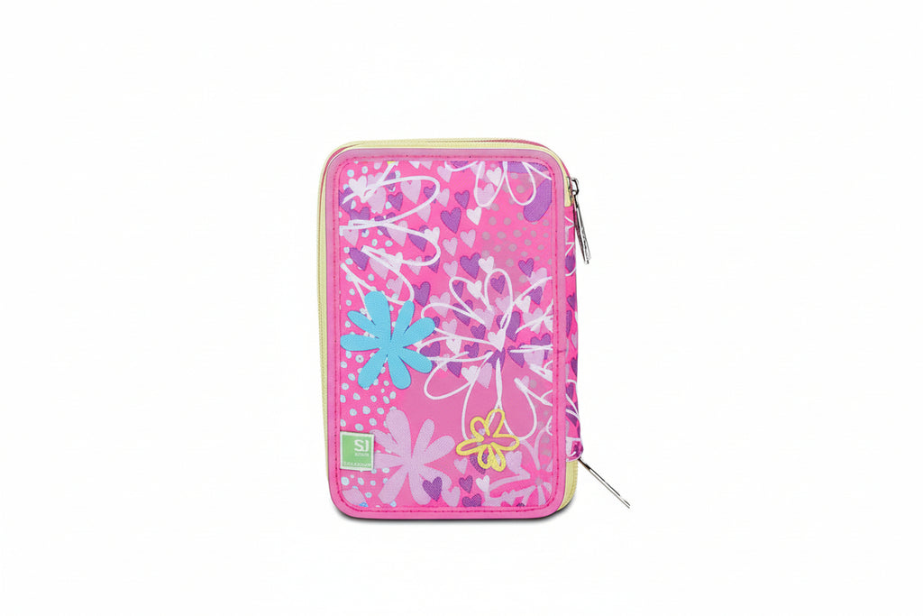 Astuccio Scuola 3 zip Unicornled SJ Seven