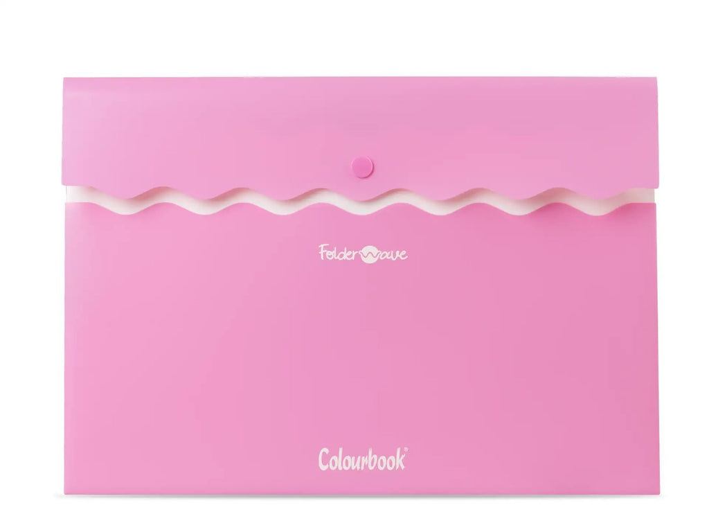 Portadocumenti A4 con bottone – Folder Wave
