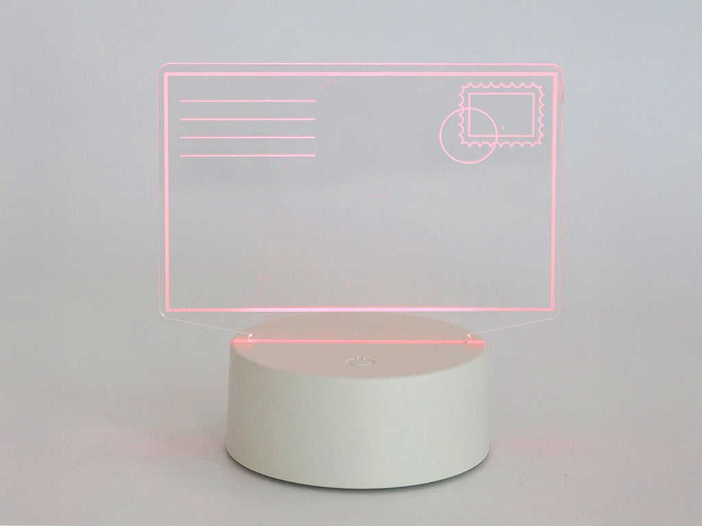 Lampada da Tavolo con Penna Cancellabile Lettera - iTotal