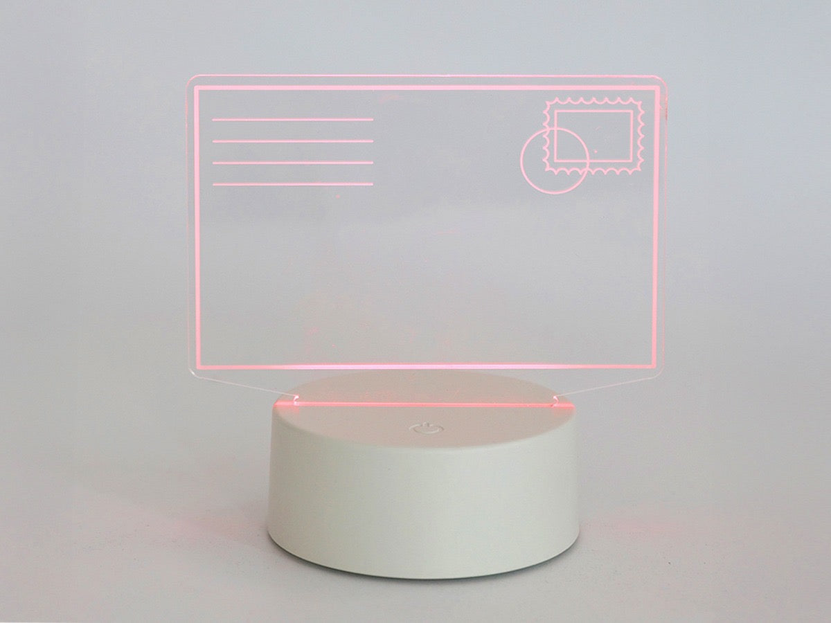 Lampada da Tavolo con Penna Cancellabile Lettera - iTotal