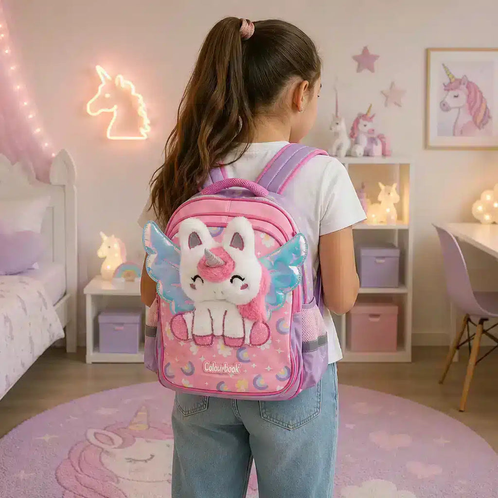 Zaino scuola Unicorn - Colourbook