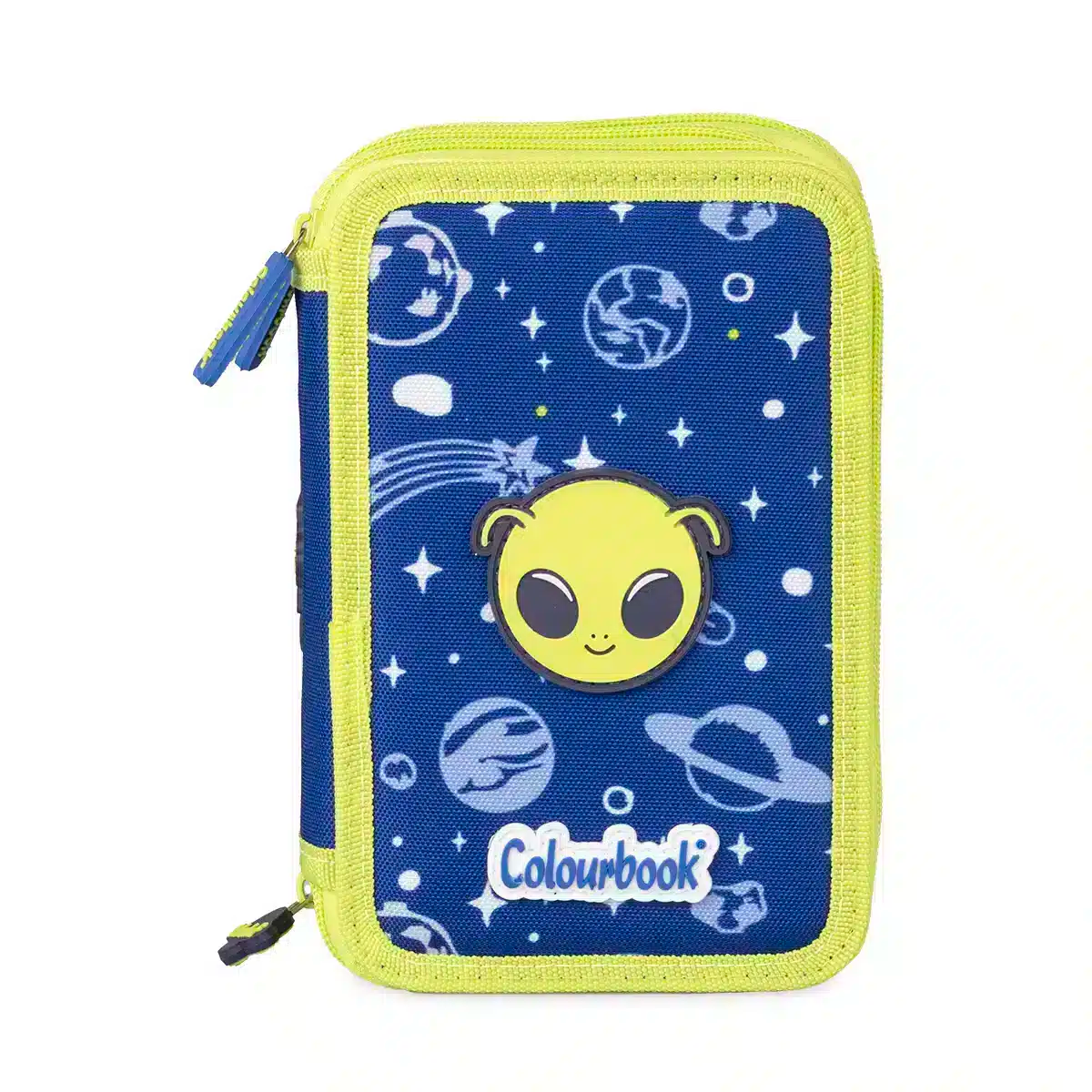 Astuccio 3 zip Alien World Completo - Colourbook