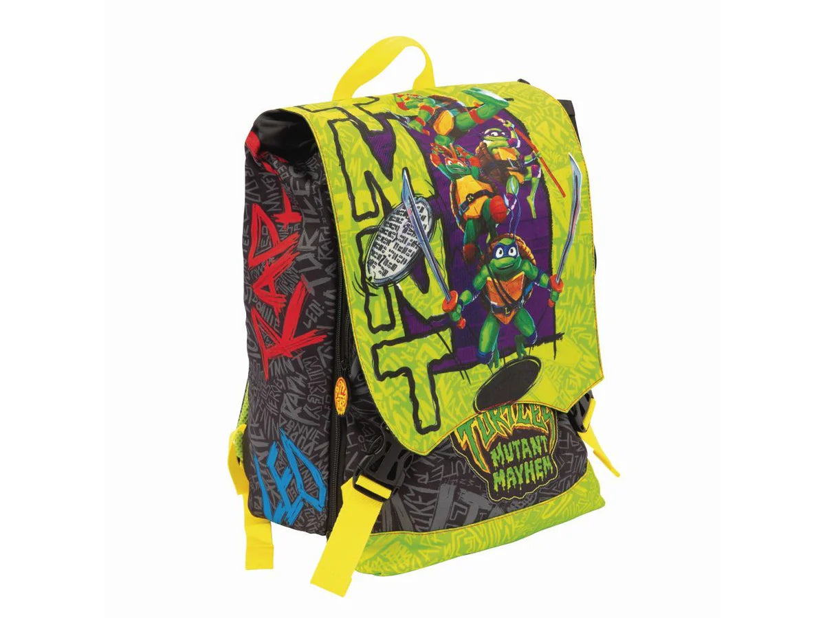 ZAINO SCUOLA ESTENSIBILE Tartarughe Ninja