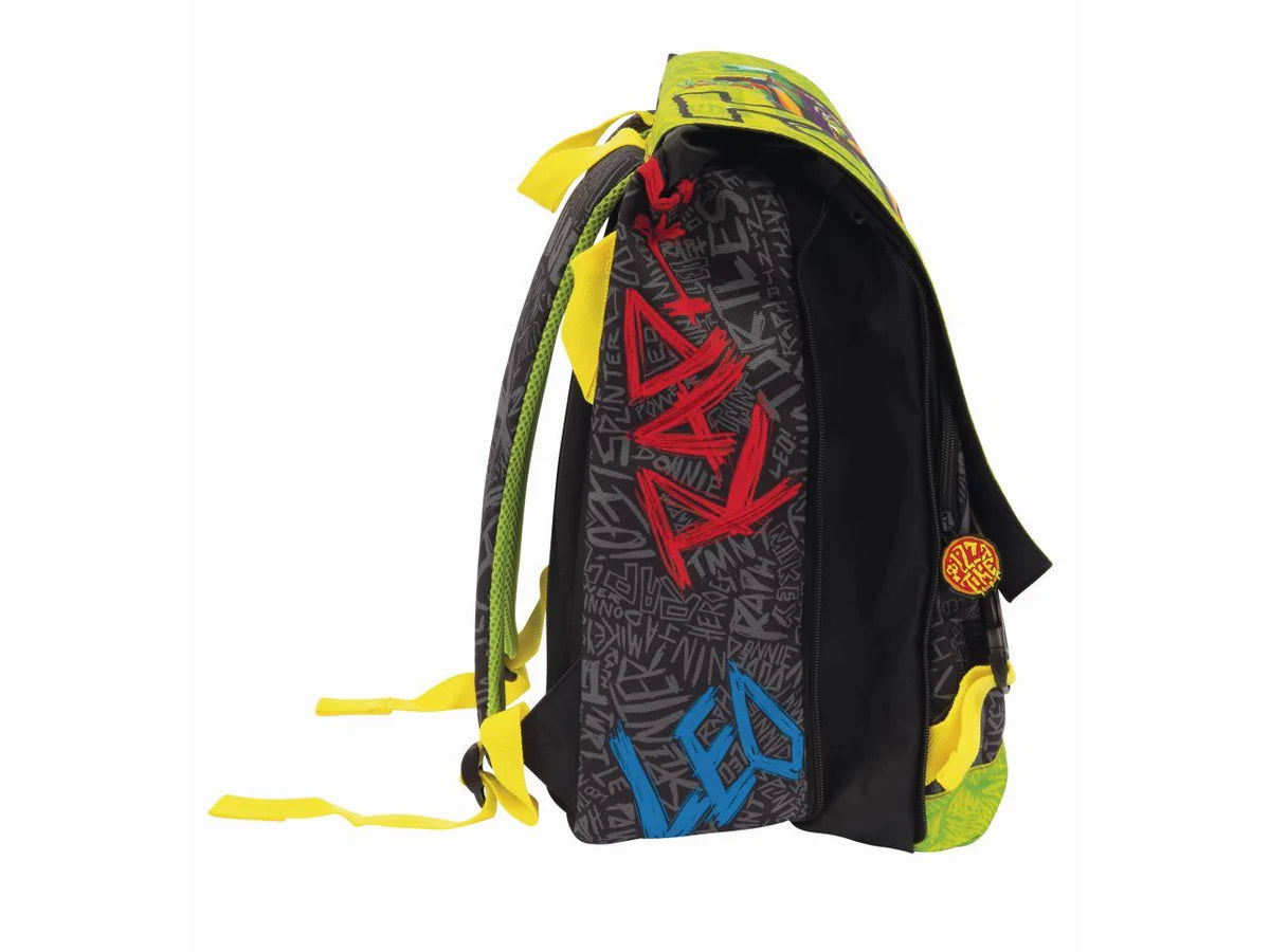 ZAINO SCUOLA ESTENSIBILE Tartarughe Ninja