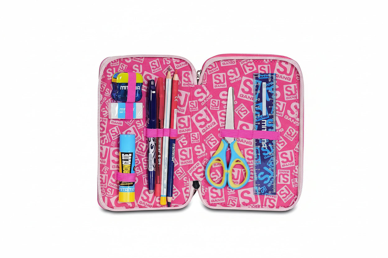 ASTUCCIO 3 ZIP SJ GANG PINKHUGS SEVEN