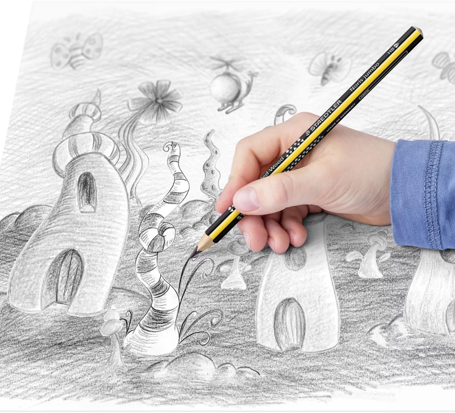 Staedtler Noris® Jumbo Matita Grafite Ergonomica Triangolare HB 4mm