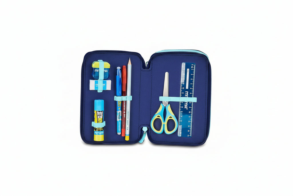 Astuccio 3 Zip Lilo & Stitch - Seven