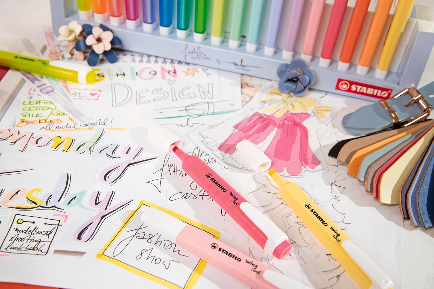 Desk-Set 18 Colori STABILO swing cool