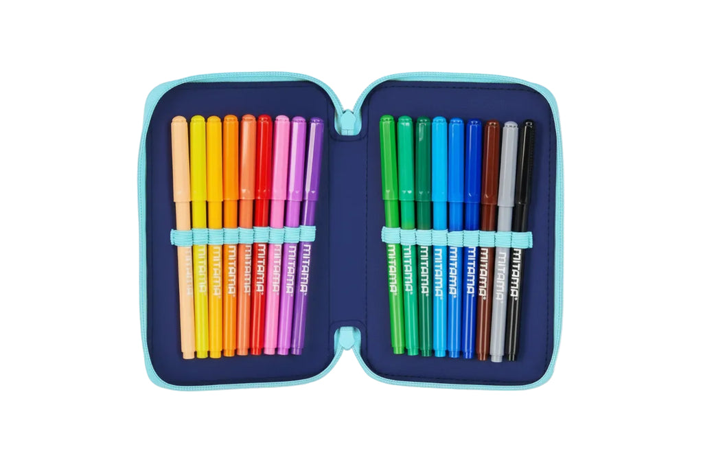 Astuccio 3 Zip Lilo & Stitch - Seven