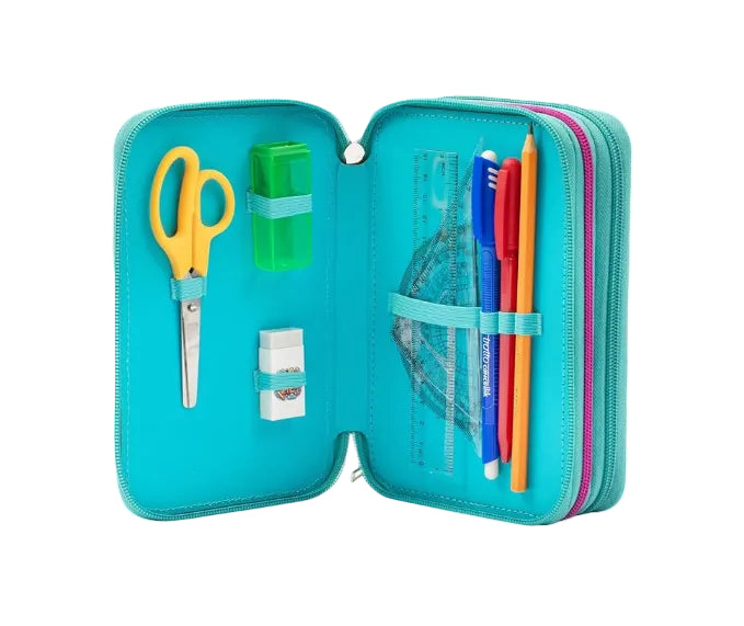 Astuccio 3 Zip Turtle Bloom - GoPop
