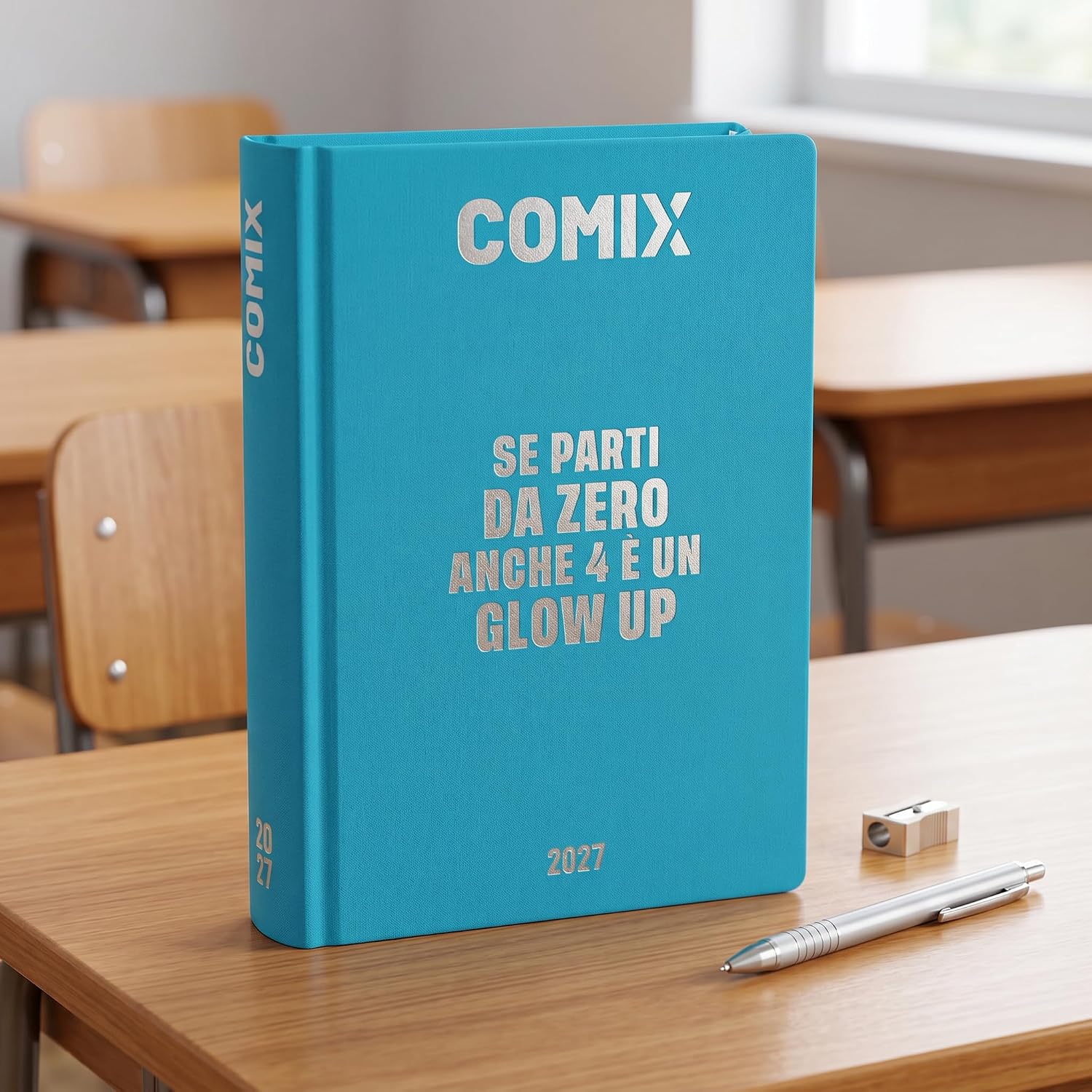 Diario Formato Standard Giornaliero 16 Mesi 2026/2027 - COMIX