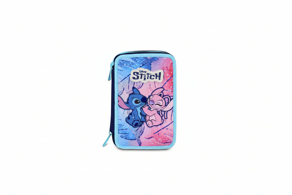 Astuccio 3 Zip Lilo & Stitch - Seven