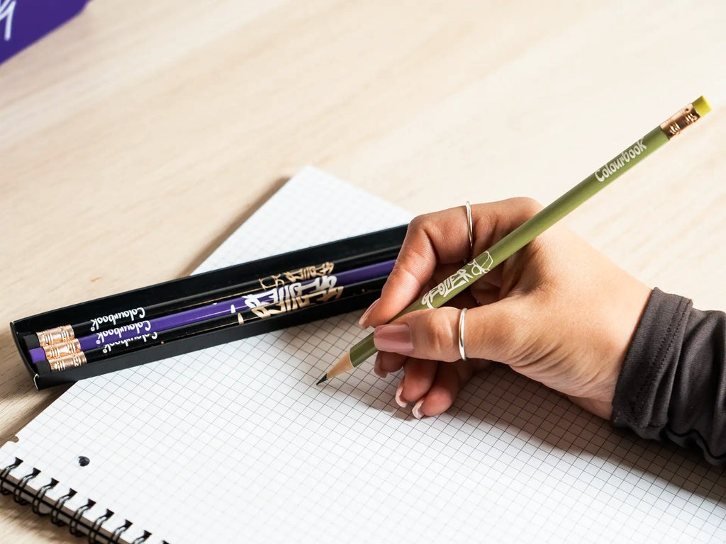 Set 4 matite HB – Geolier by Colourbook