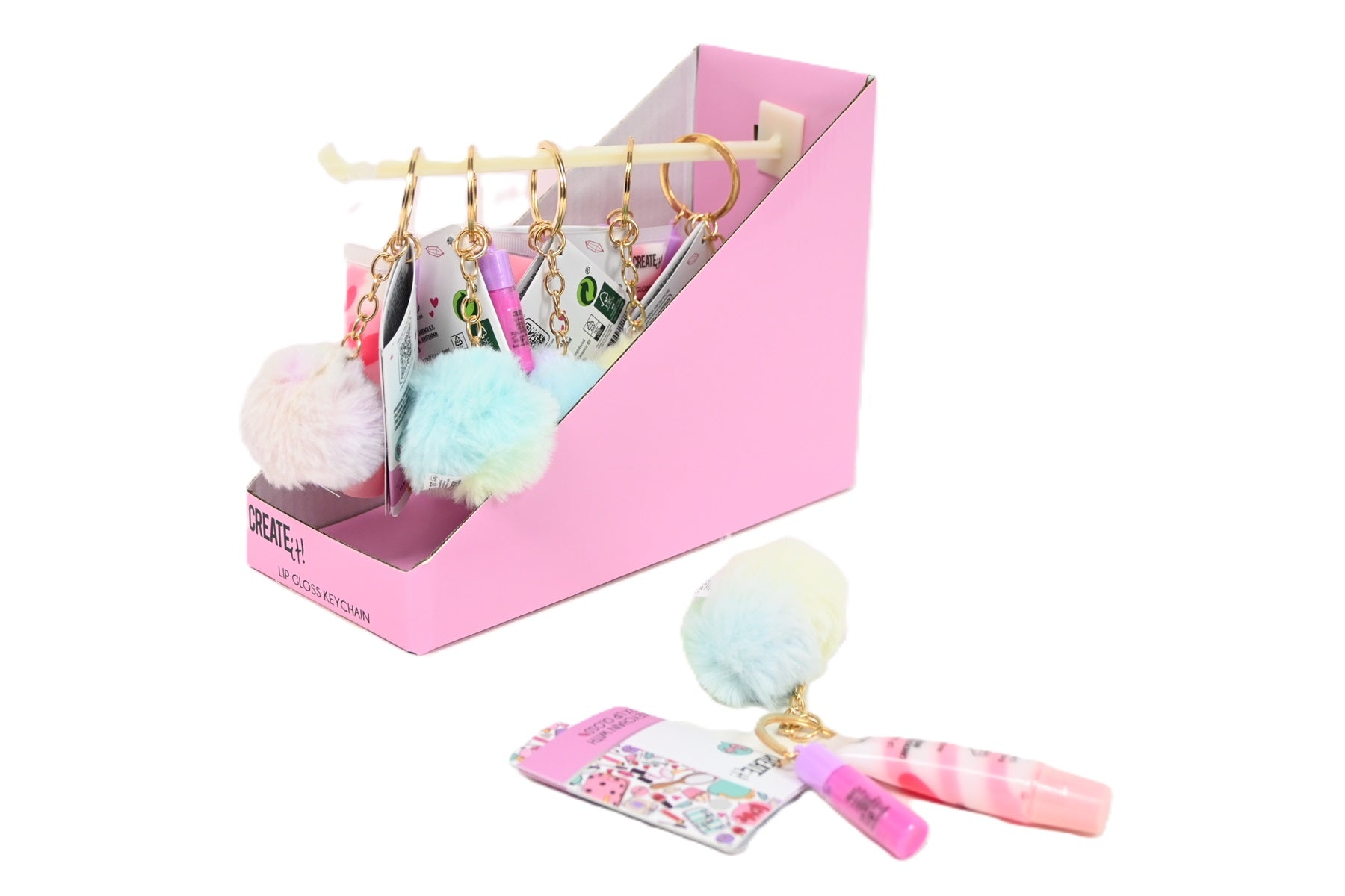 Set Lip Gloss Portachiavi - Create It!