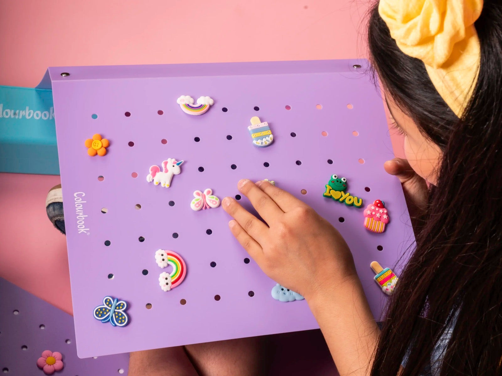 Raccoglitore ad anelli A4 Pin It Colourbook