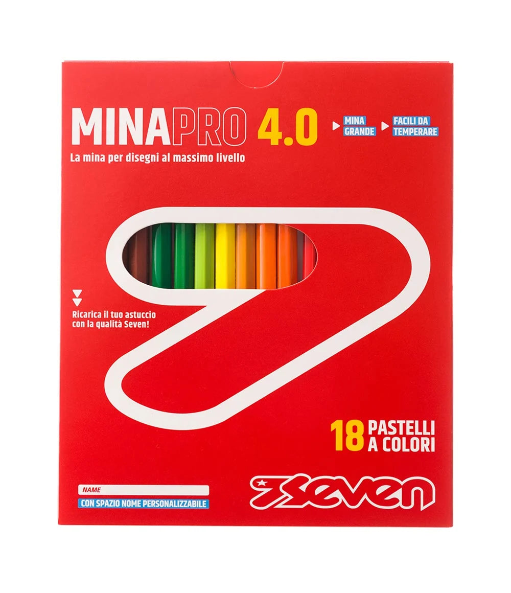 Pastelli Seven® MinaPro 4.0 - confezione da 18