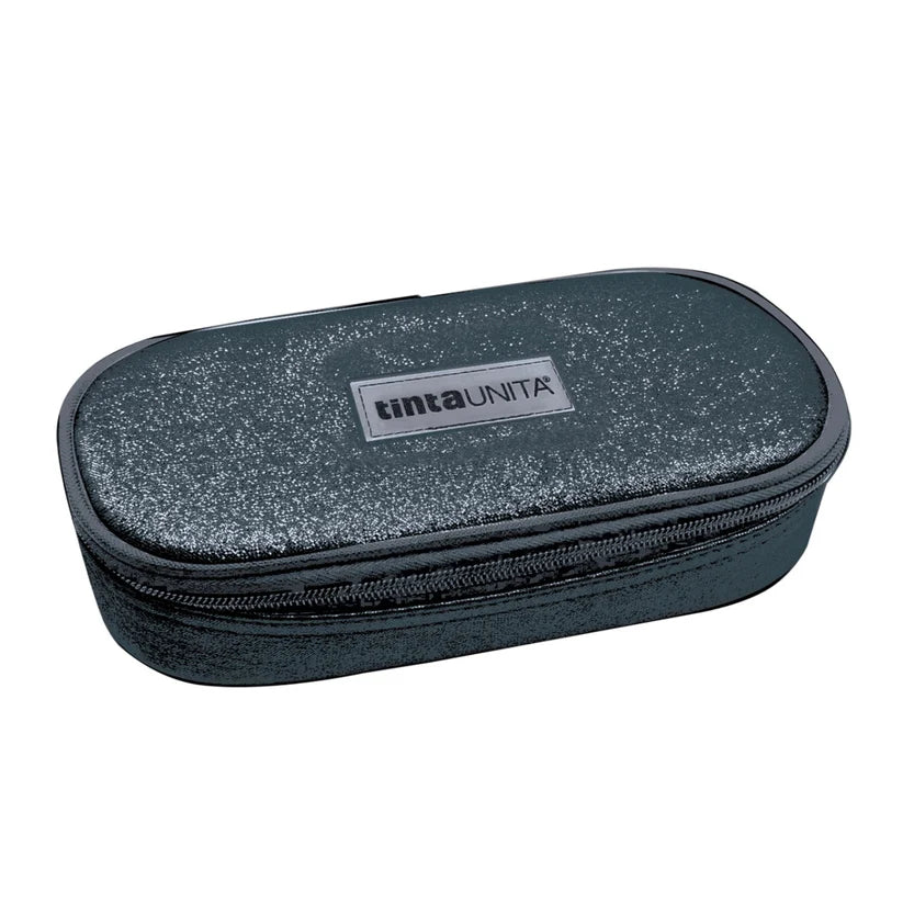 Astuccio Oval Glamour Nero - Tinta Unita