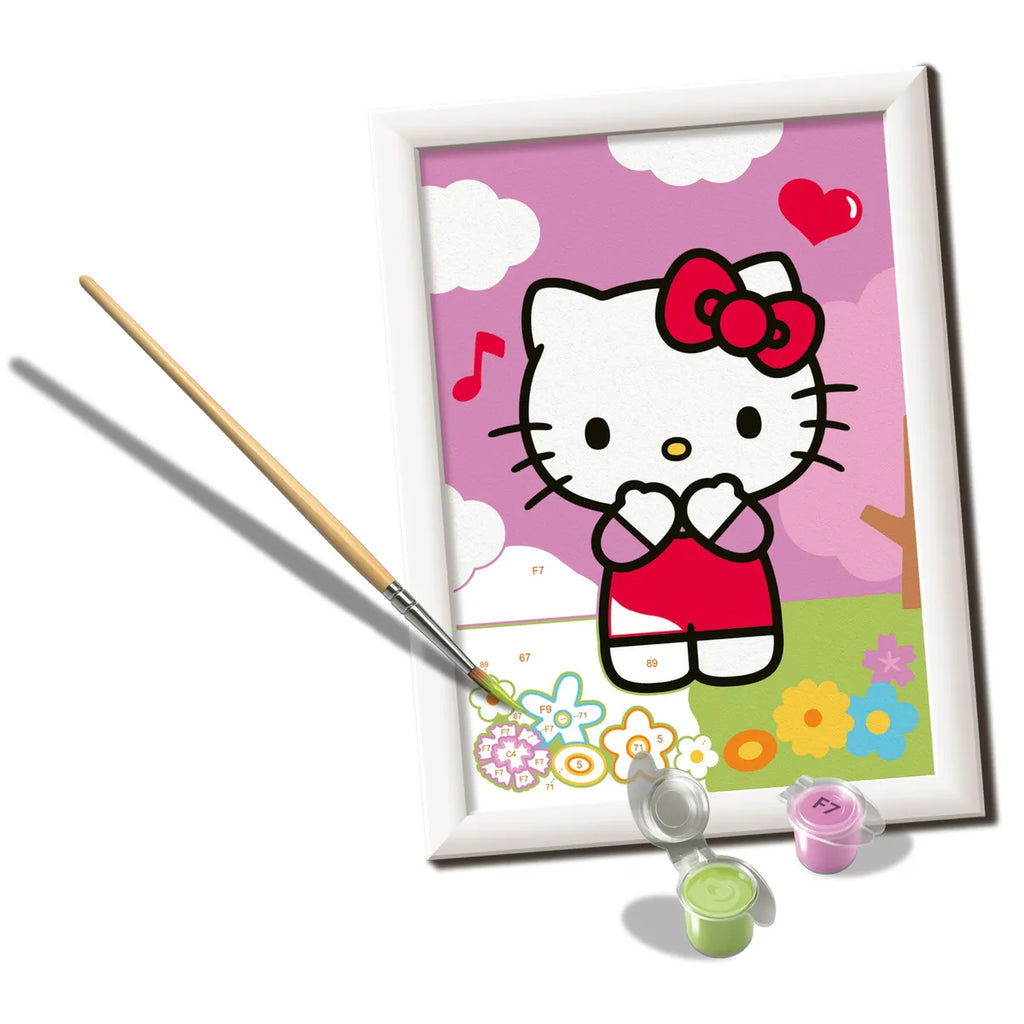 CreArt dipingere con i numeri Hello Kitty